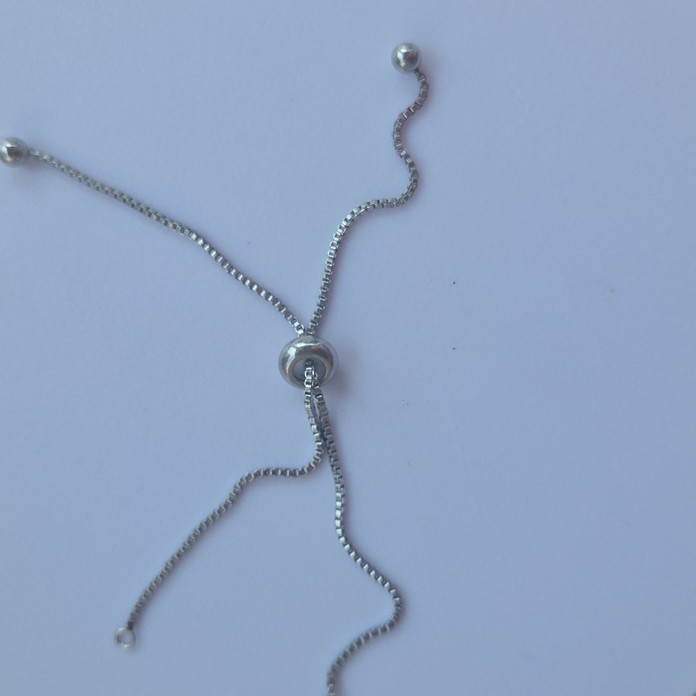 Adjustable Stainless Steel Box Slider Chain for DIY Bracelet Making.